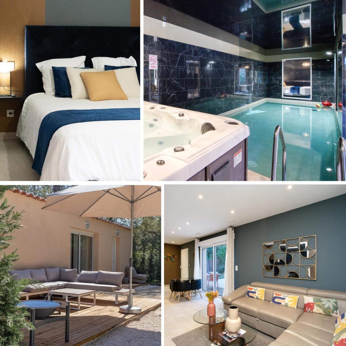 Villa 2Pers Lorgues Piscine, Spa, Hammam Екстериор снимка